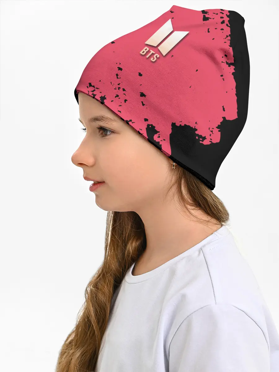 Детская шапка / BTS LOGO / БТС ЛОГОТИП