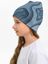 Детская шапка / Абстракция бумажные волны