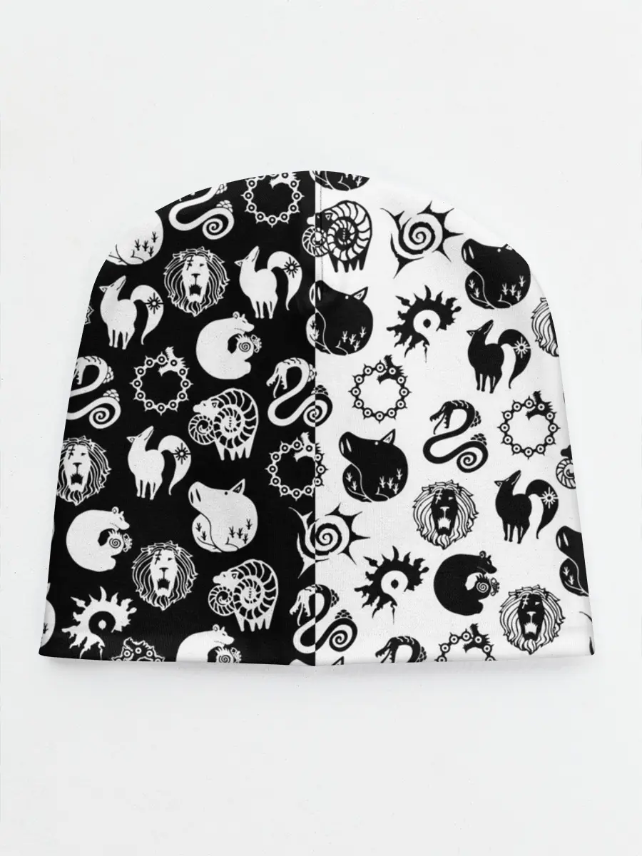 Детская шапка / ЭМБЛЕМЫ 7 СМЕРТНЫХ ГРЕХОВ