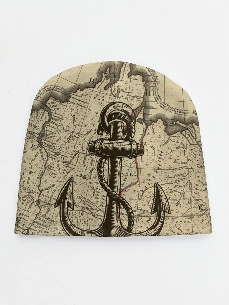 Детская шапка / Морская Карта