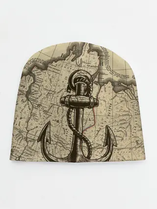 Детская шапка / Морская Карта