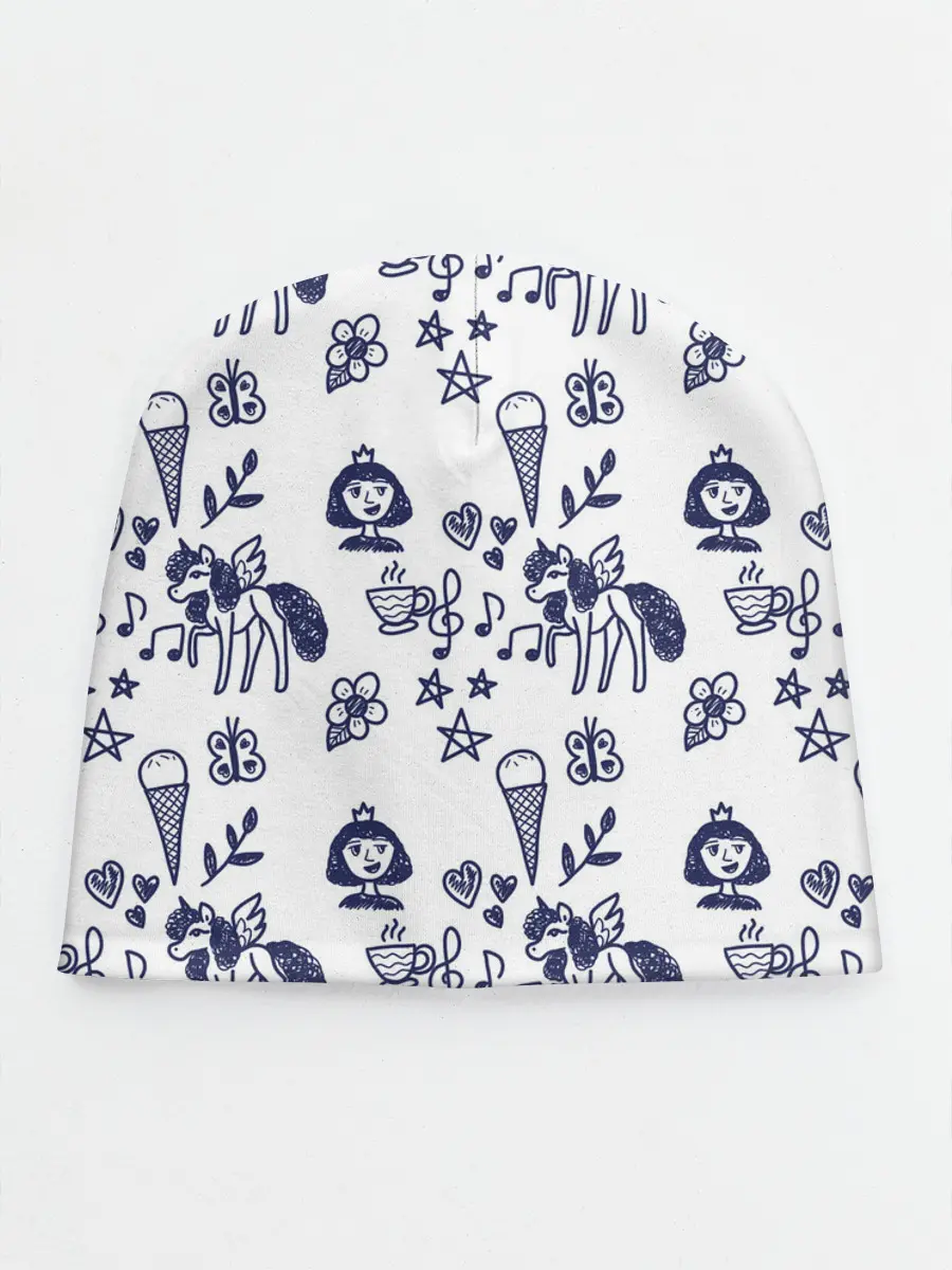 Детская шапка / Девчачий дудл