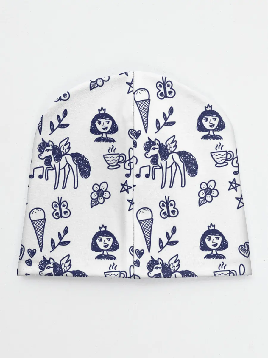 Детская шапка / Девчачий дудл