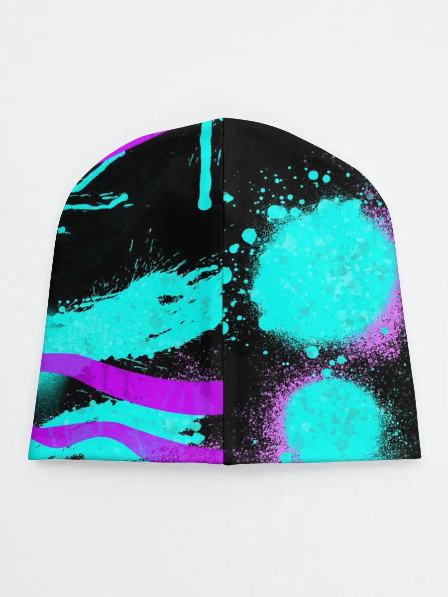 Детская шапка / БЛИЧ МАСКА ПУСТОГО НЕОН