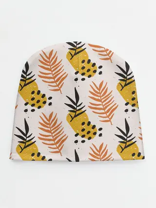 Детская шапка / Абстрактные ветви - узор