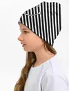 Детская шапка / Ulybaka BlackWhite