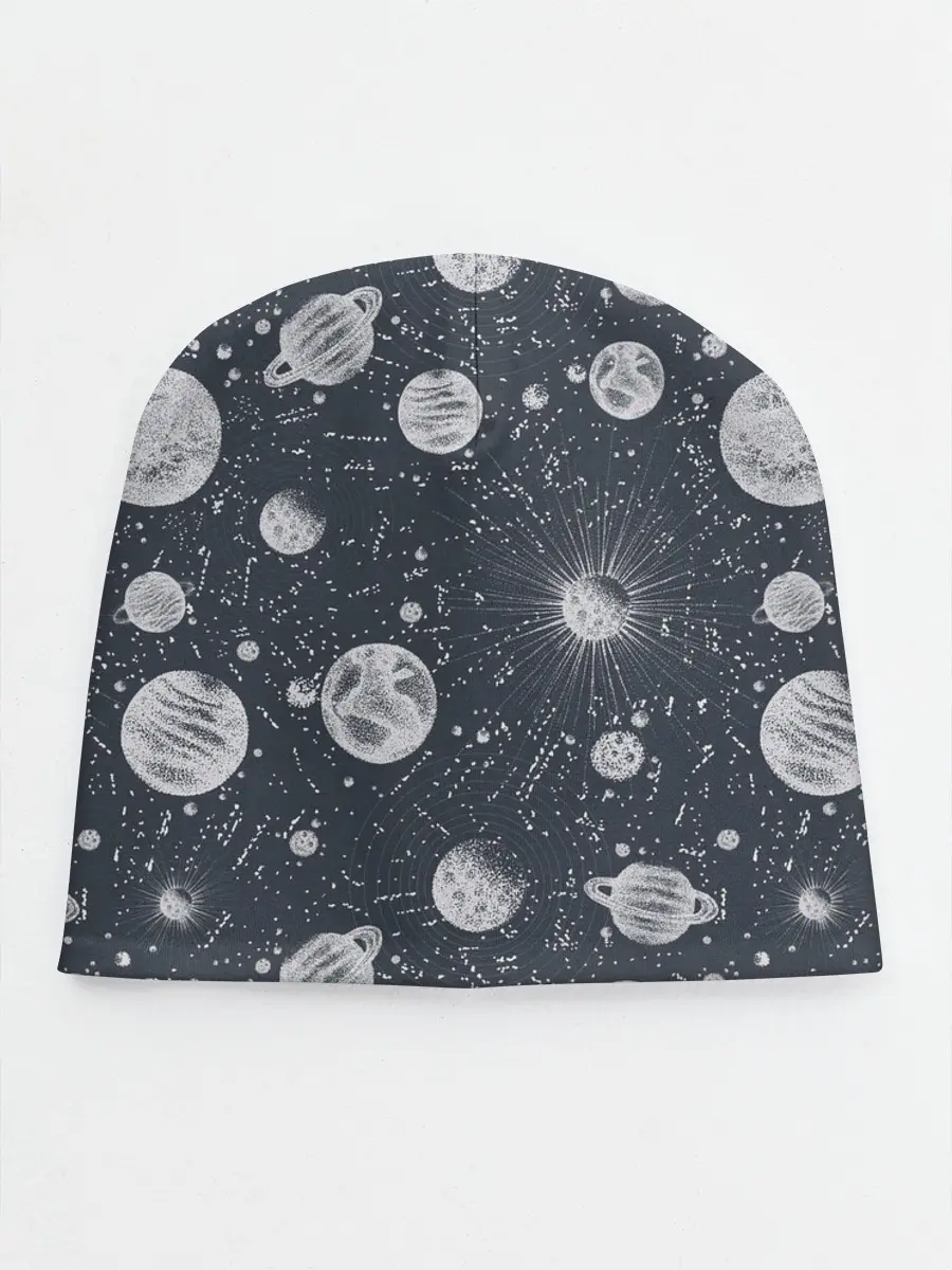 Детская шапка / Звезды, планеты и созвездия