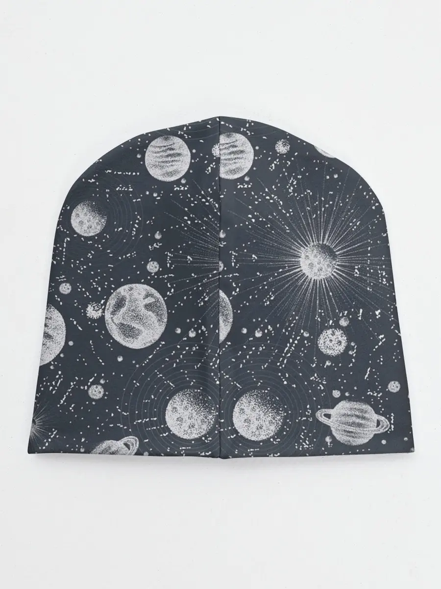 Детская шапка / Звезды, планеты и созвездия