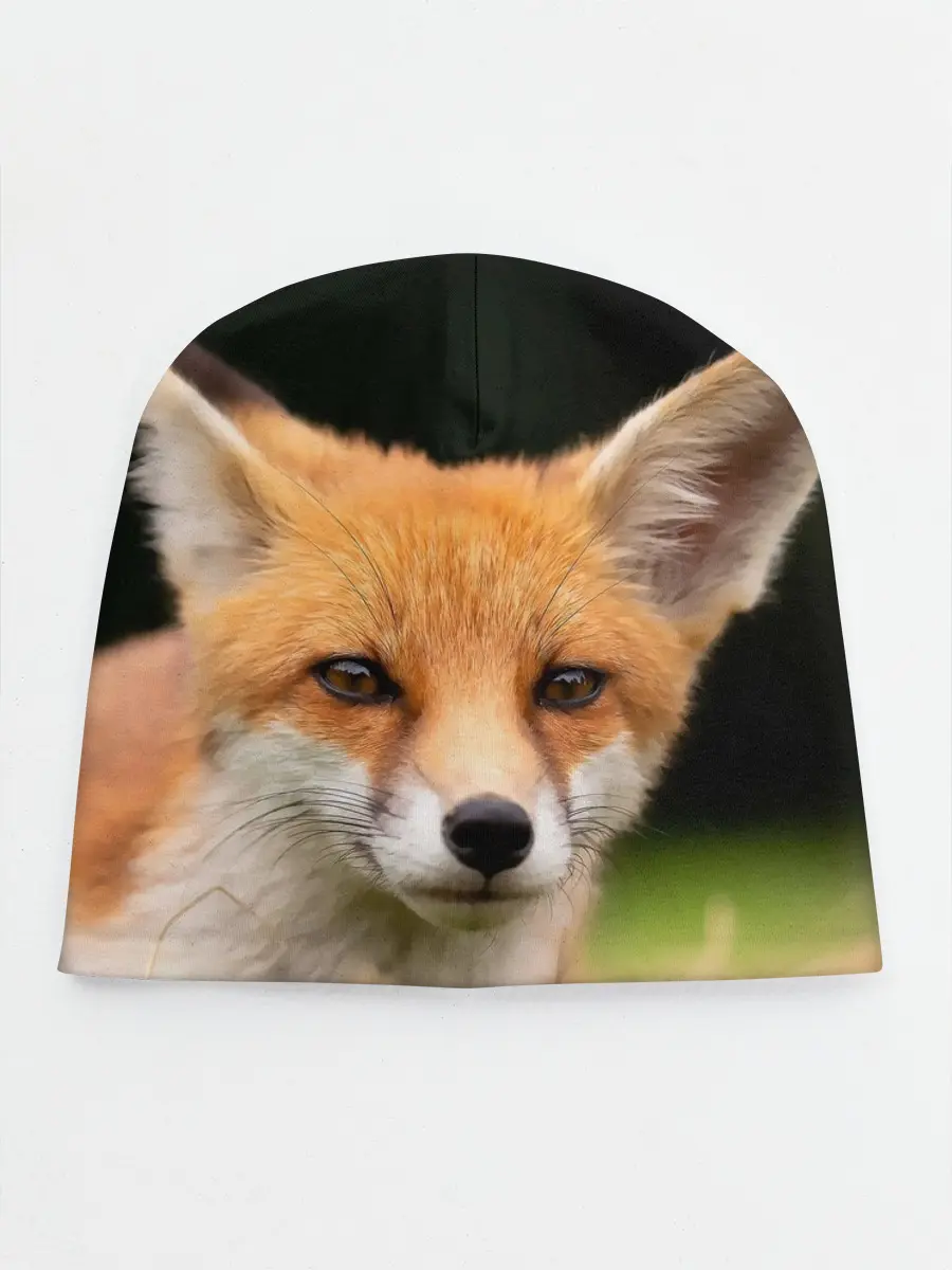 Детская шапка / Мордочка лисицы