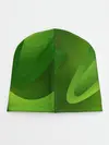Детская шапка / 3d Green abstract