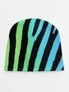 Детская шапка / Радужная зебра