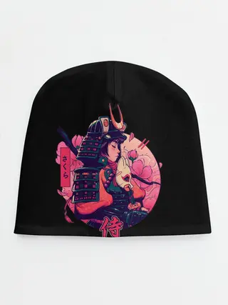 Детская шапка / Вишневый Самурай