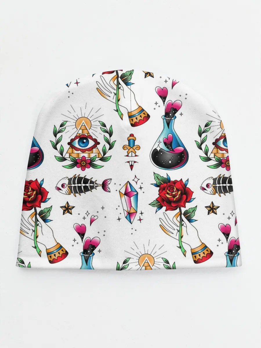 Детская шапка / Old school tattoo