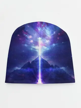 Детская шапка / Яркий взрыв в космосе