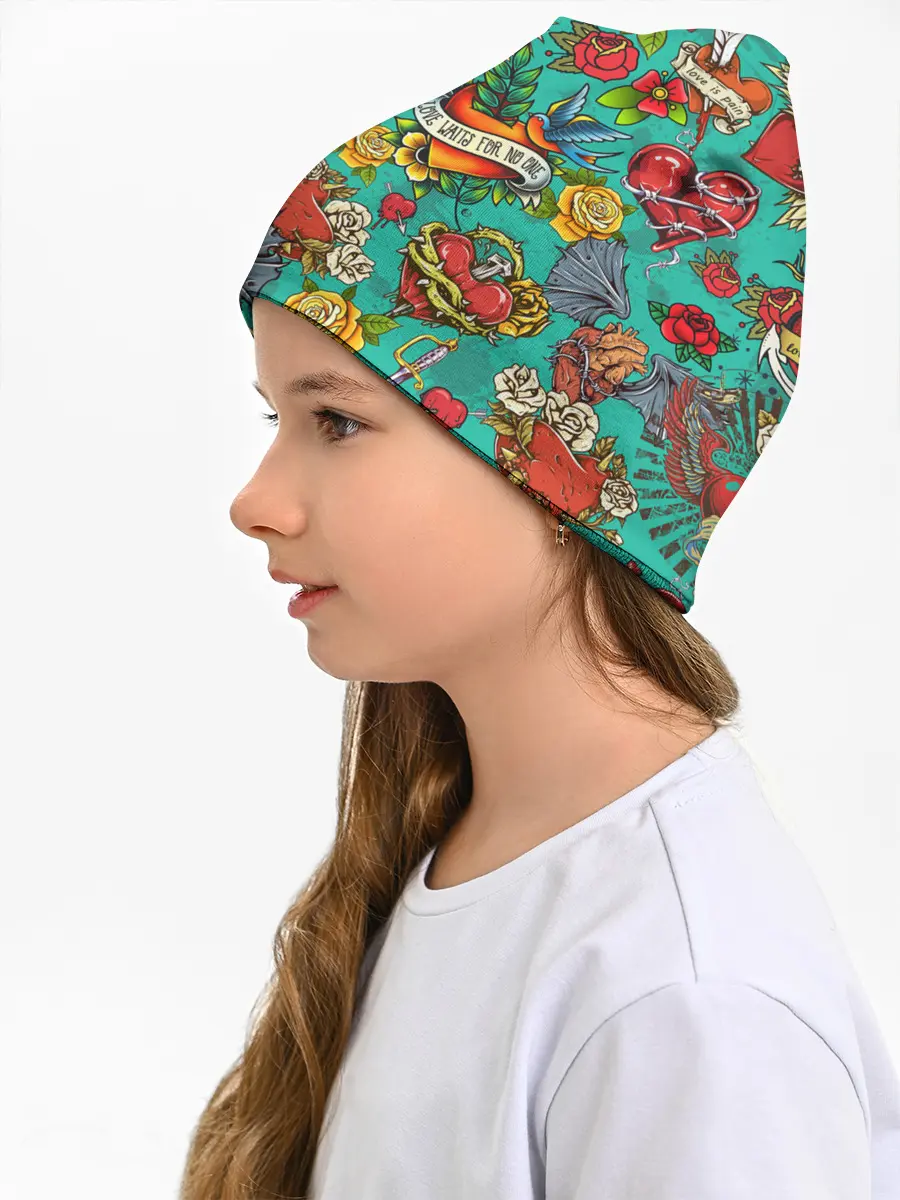 Детская шапка / Дела сердечные tattoo