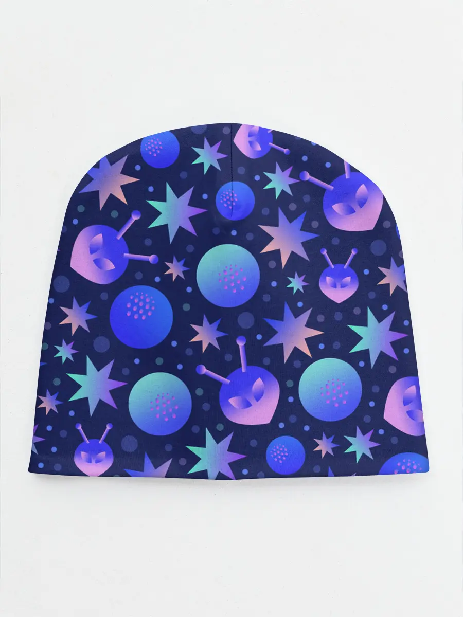 Детская шапка / Космический микс