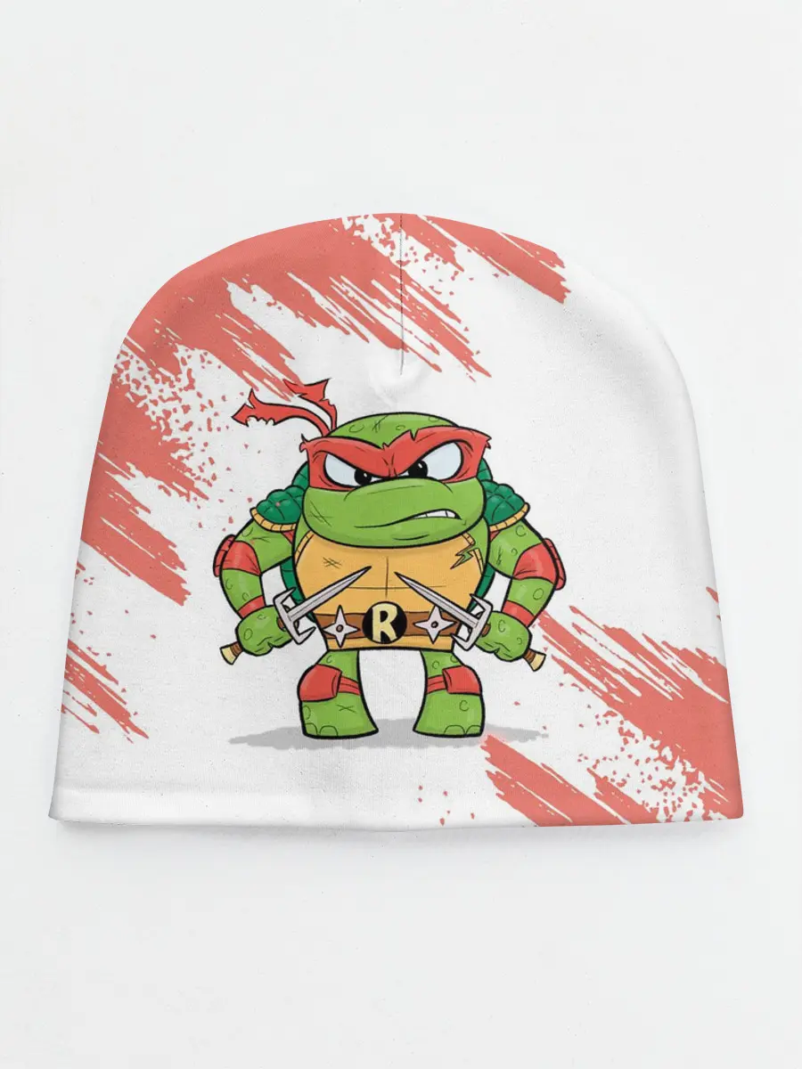 Детская шапка / ЧЕРЕПАШКИ НИНДЗЯ - РАФАЭЛЬ