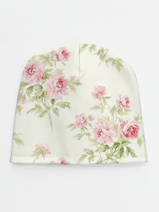 Детская шапка / Розовые розы