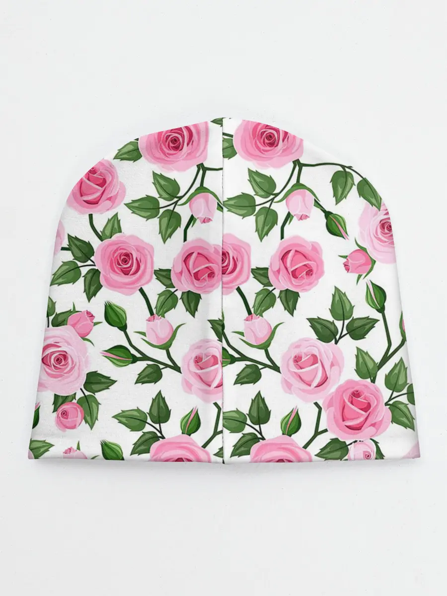 Детская шапка / Розы
