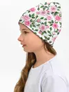 Детская шапка / Розы