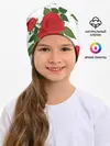 Детская шапка / Большие розы