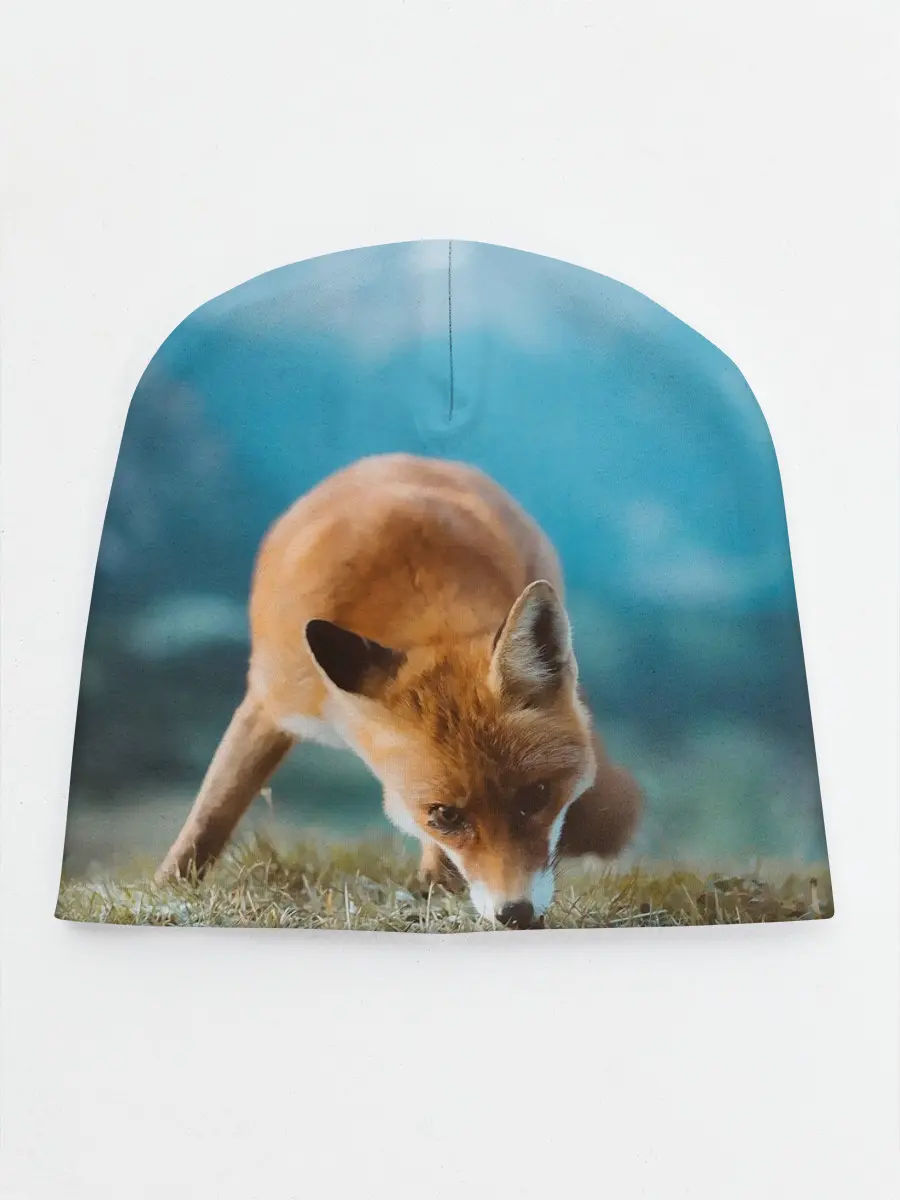 Детская шапка / Милая лисичка