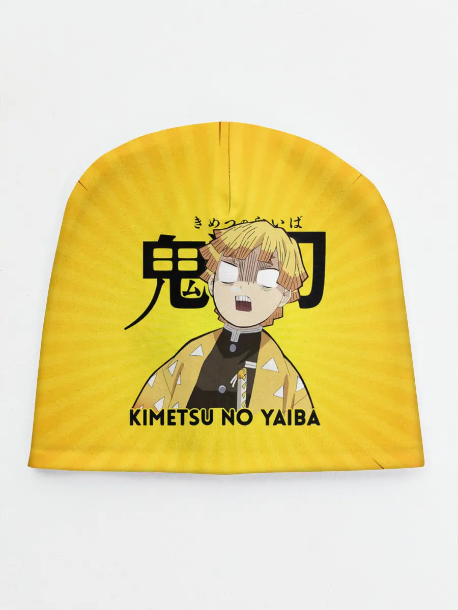 Детская шапка / Зеницу Агацума Kimetsu no Yaiba