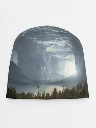 Детская шапка / Фантастический пейзаж