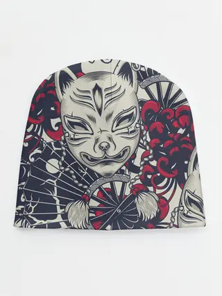 Детская шапка / Кицунэ | Маска лисы