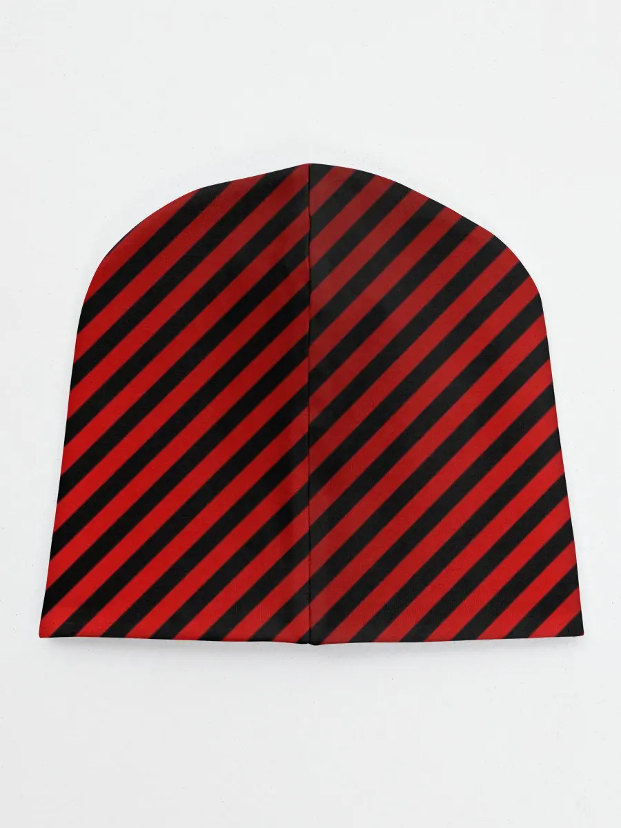 Детская шапка / Красные полосы