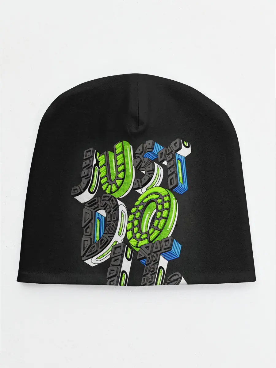 Детская шапка / JUST DO IT/ ПРОСТО СДЕЛАЙ ЭТО