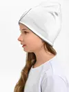 Детская шапка / Белые и синие полосы | Stripes