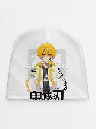 Детская шапка / Зеницу Агацума Kimetsu no Yaiba