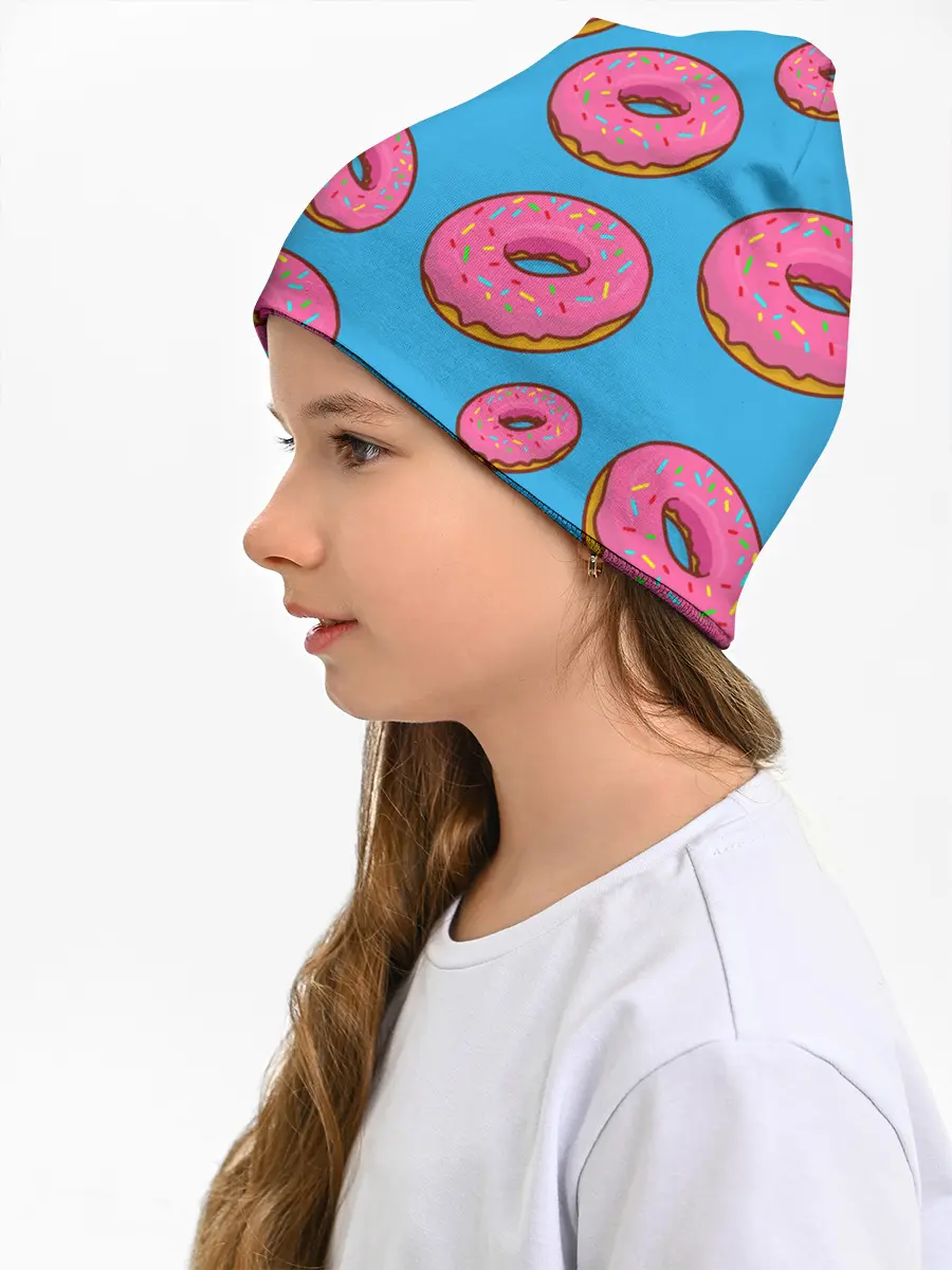 Детская шапка / Пончики