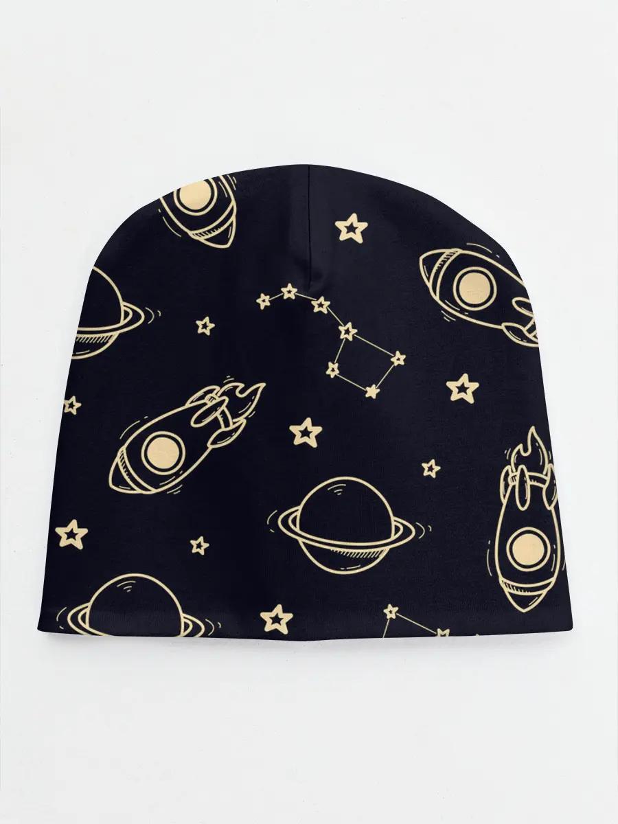 Детская шапка / космос
