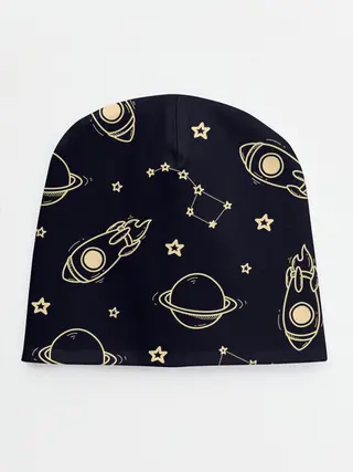 Детская шапка / космос