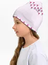Детская шапка / розовые цветы | pink flowers