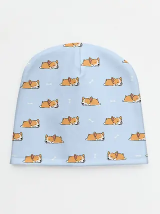 Детская шапка / Корги