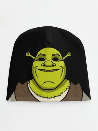 Детская шапка / Шрэк