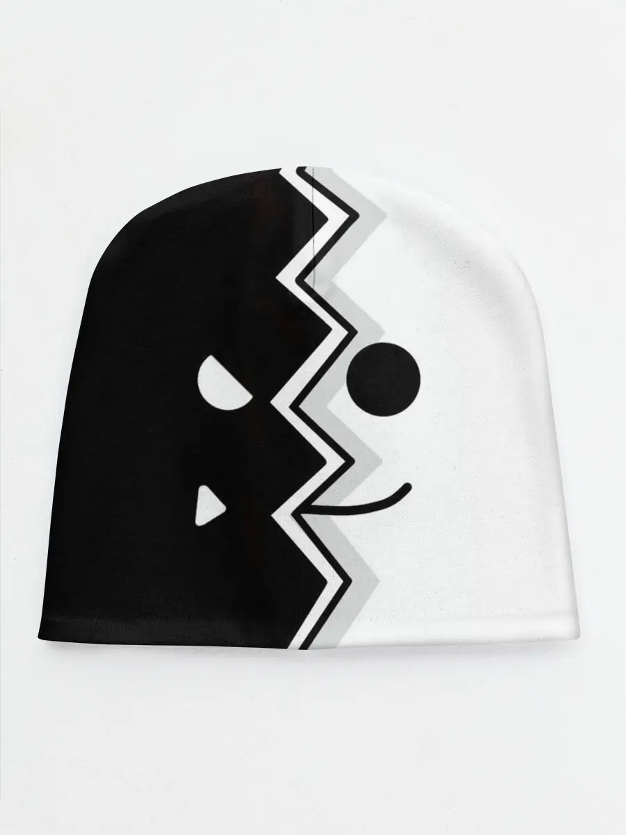 Детская шапка / Geometry Dash