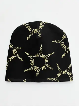 Детская шапка / чёрное солнце