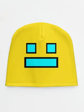 Детская шапка / Geometry Dash Smile