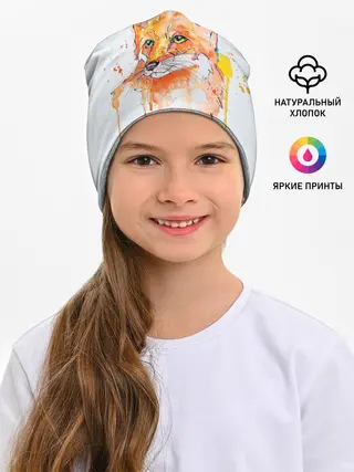 Детская шапка / Лисёнок