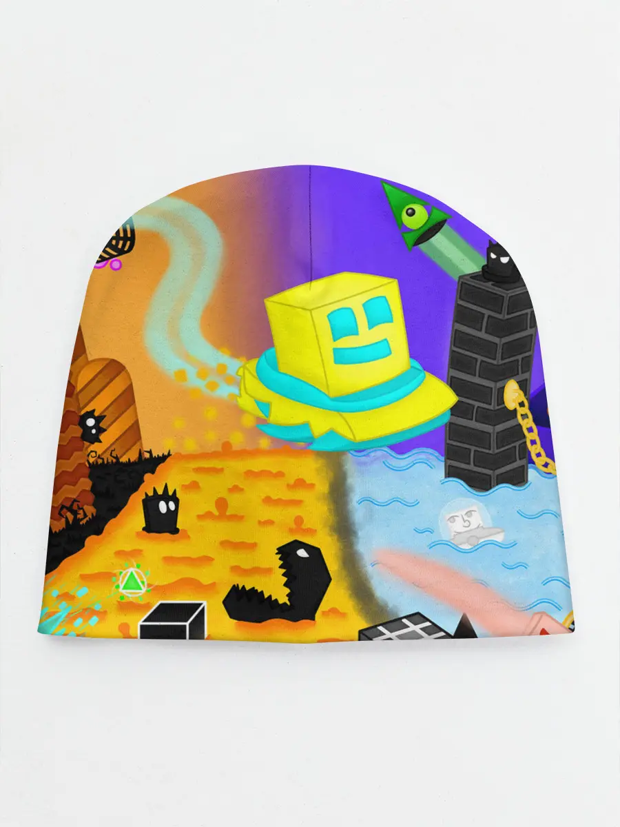 Детская шапка / Geometry Dash | RobTop