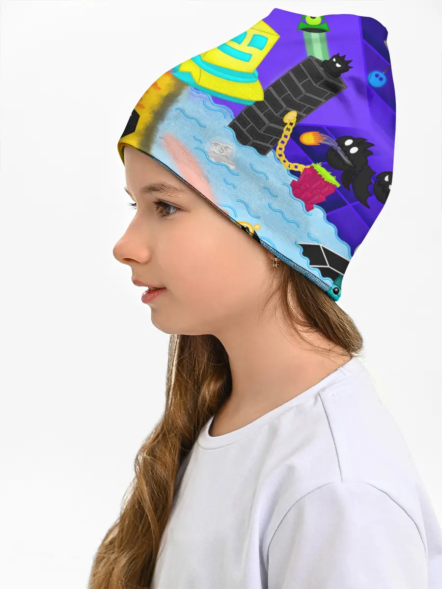 Детская шапка / Geometry Dash | RobTop