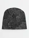 Детская шапка / КАМУФЛЯЖ В ЧЕРНУЮ ТОЧКУ