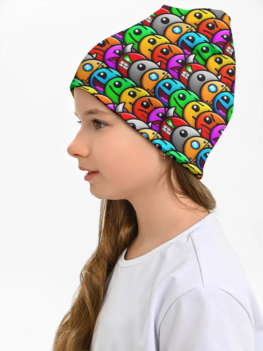 Детская шапка / GEOMETRY DASH