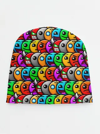 Детская шапка / GEOMETRY DASH