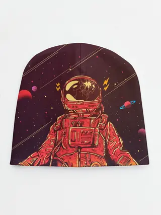 Детская шапка / Космос