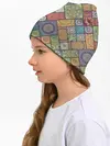 Детская шапка / ЛОСКУТНАЯ ВЫШИВКА